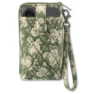 Cell Phone Wallet With Detachable Wristlet, Smartphone Pocket And o_o